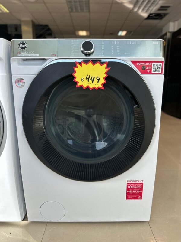 LAVADORA HOOVER H6WPB412AMBC-80