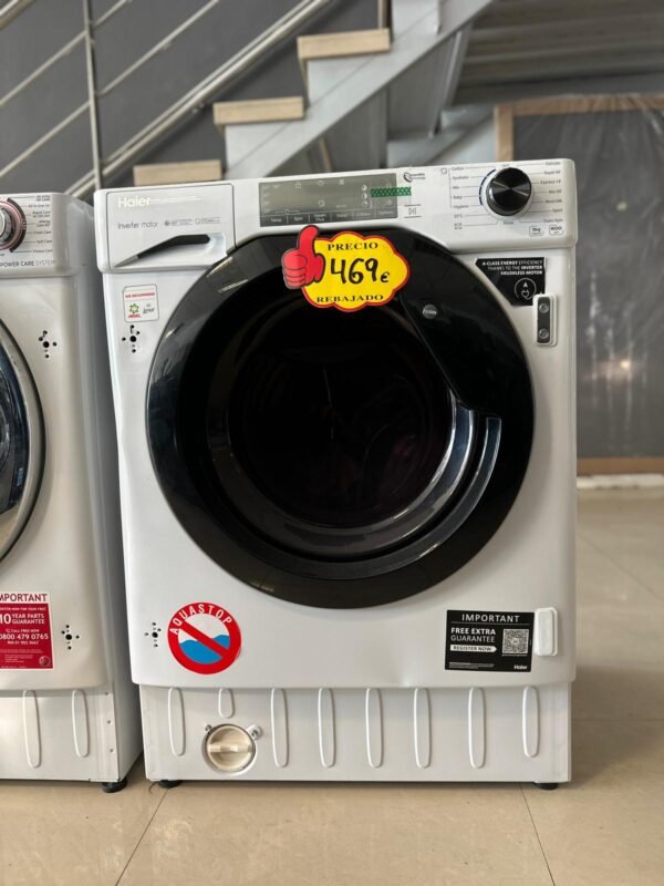 LAVADORA HAIER HWQ90B416FWB-UK