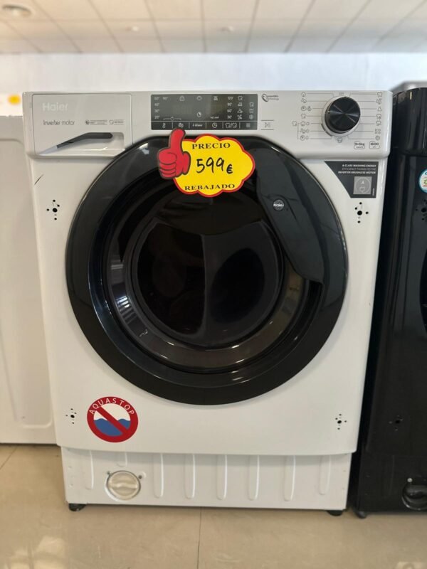 LAVASECADORA HAIER HWDQ90B416FWB-S